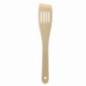 spatulă de bucătărie din lemn cu fante de scurgere și orificiu pentru agățat