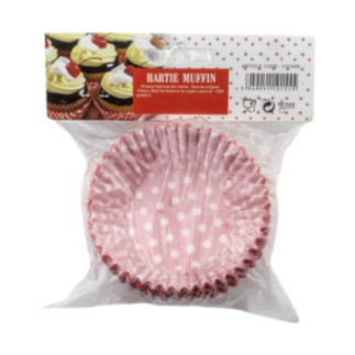 set de hârtii pentru copt prăjituri pufoase ambalate în pungă transparentă cu etichetă