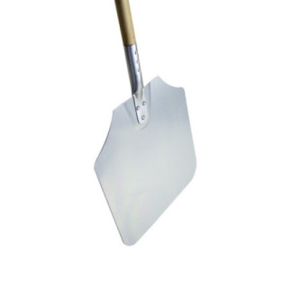 lopată pentru întors pizza în cuptorul tradițional cu cap metalic și mâner din lemn